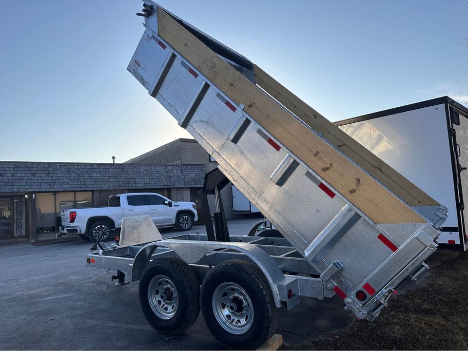 2024 CANADA TRAILER 82″x12′ 14k dump trailer