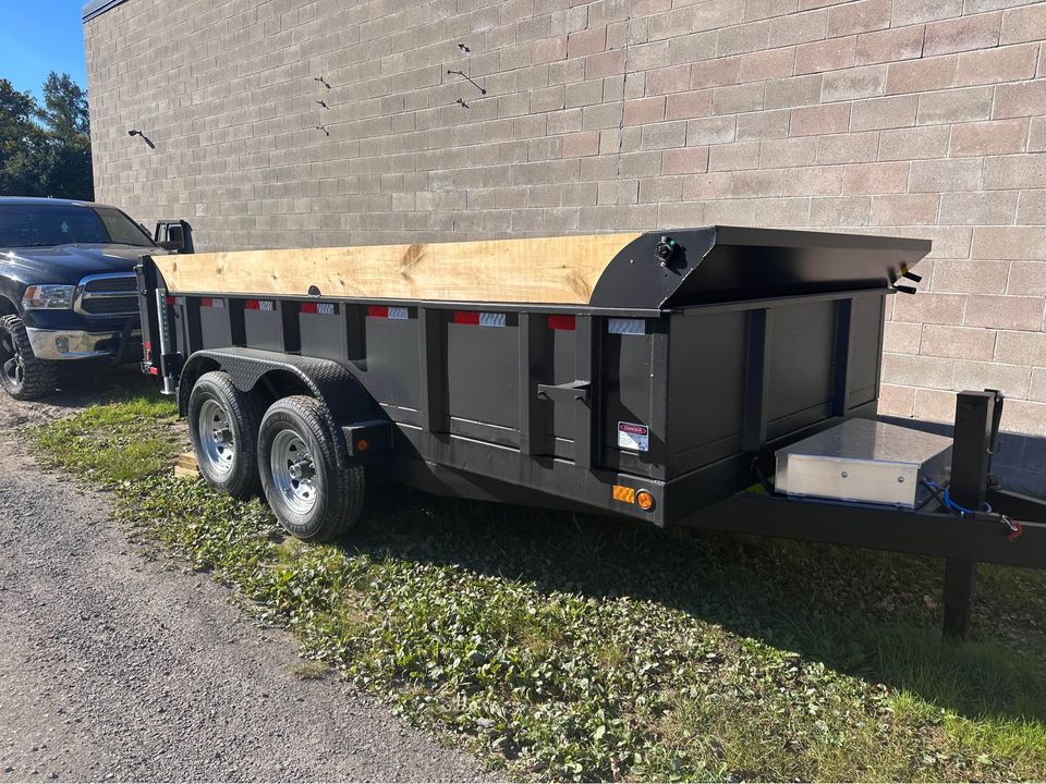 2025 CANADA TRAILER 83″x14 14k ULTRA DUTY DUMP TRAILER (61420)